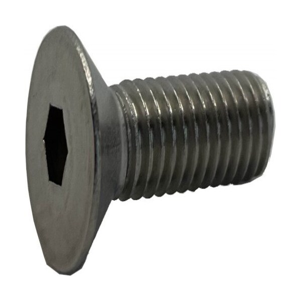 Suburban Bolt And Supply 5/16"-18 Socket Head Cap Screw, Flat, Plain Stainless Steel, 3/4 in Length A2470200048 - main